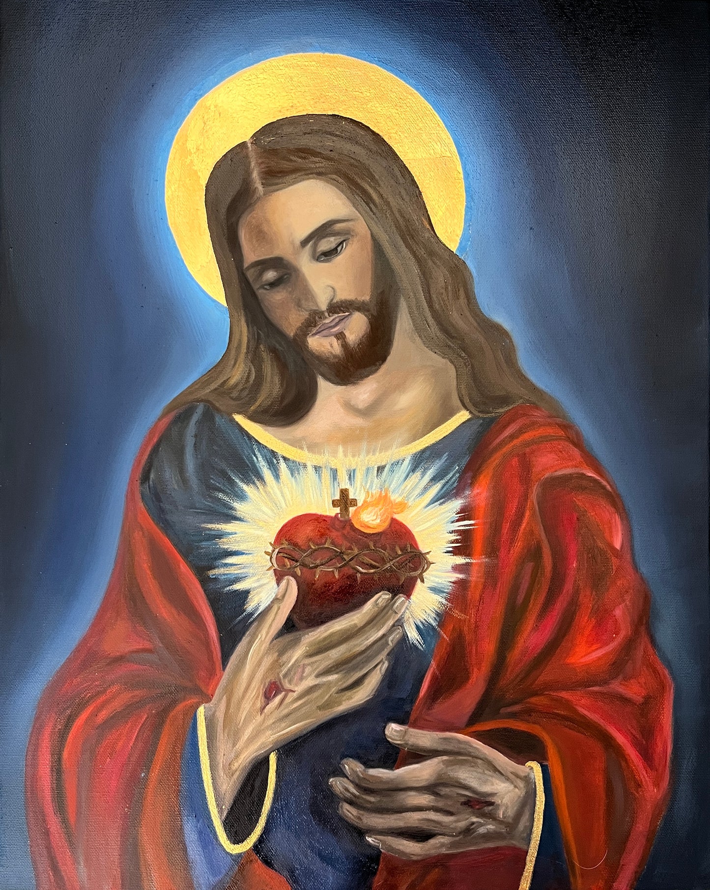 Tableau le Sacré Cœur de Jésus