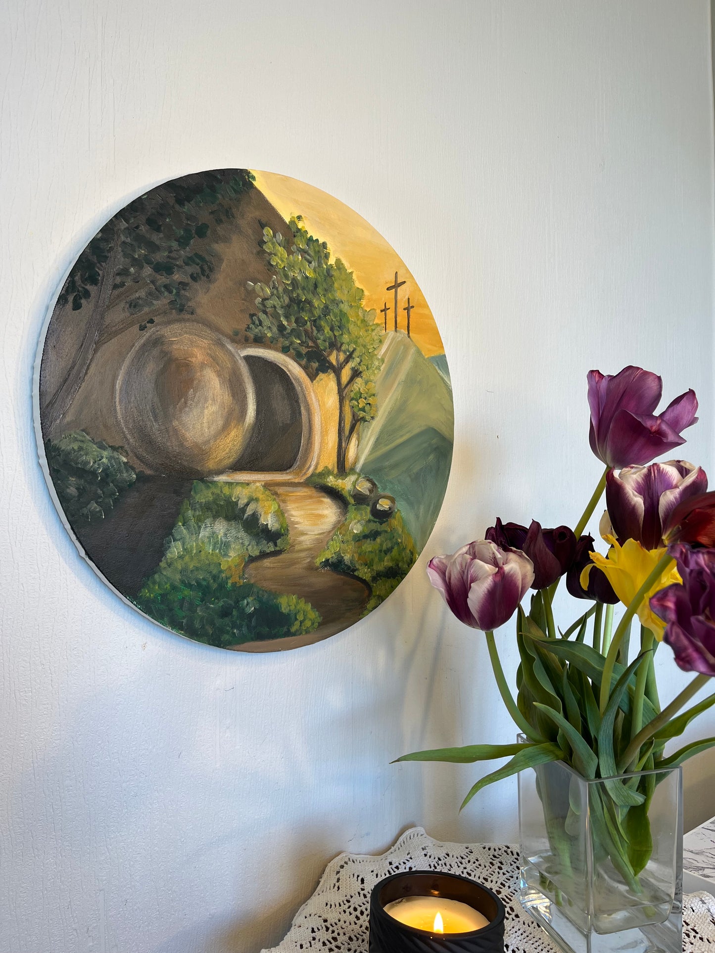 Tableau le tombeau vide