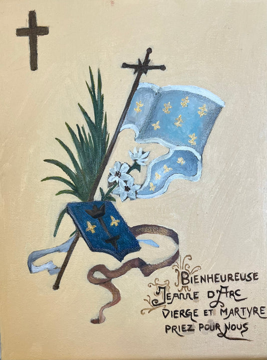 Tableau Symboles de Jeanne d'Arc
