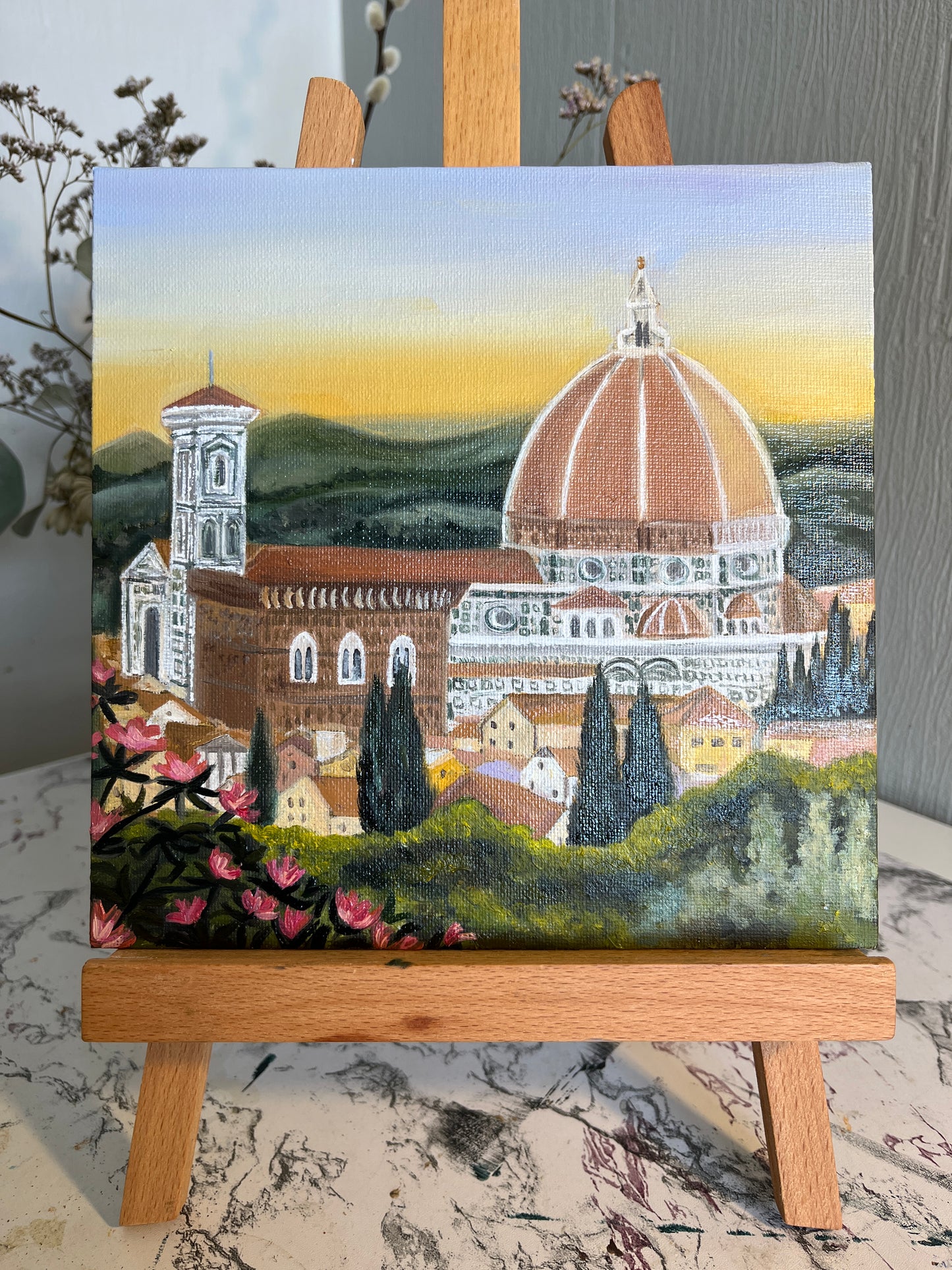 Tableau La cathédrale Santa Maria Del Fiore à Florence