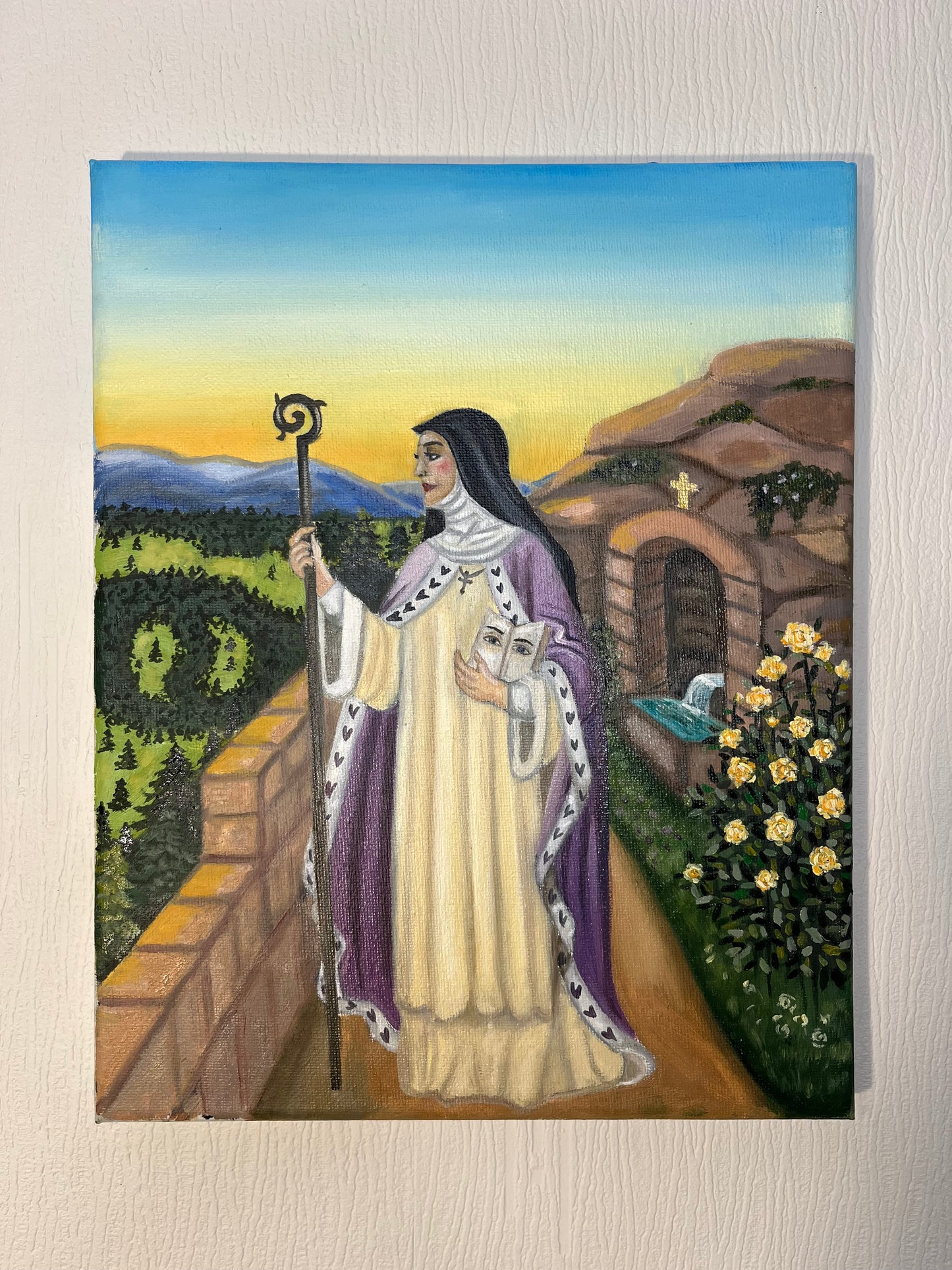 Tableau Sancta Otilia Virgo