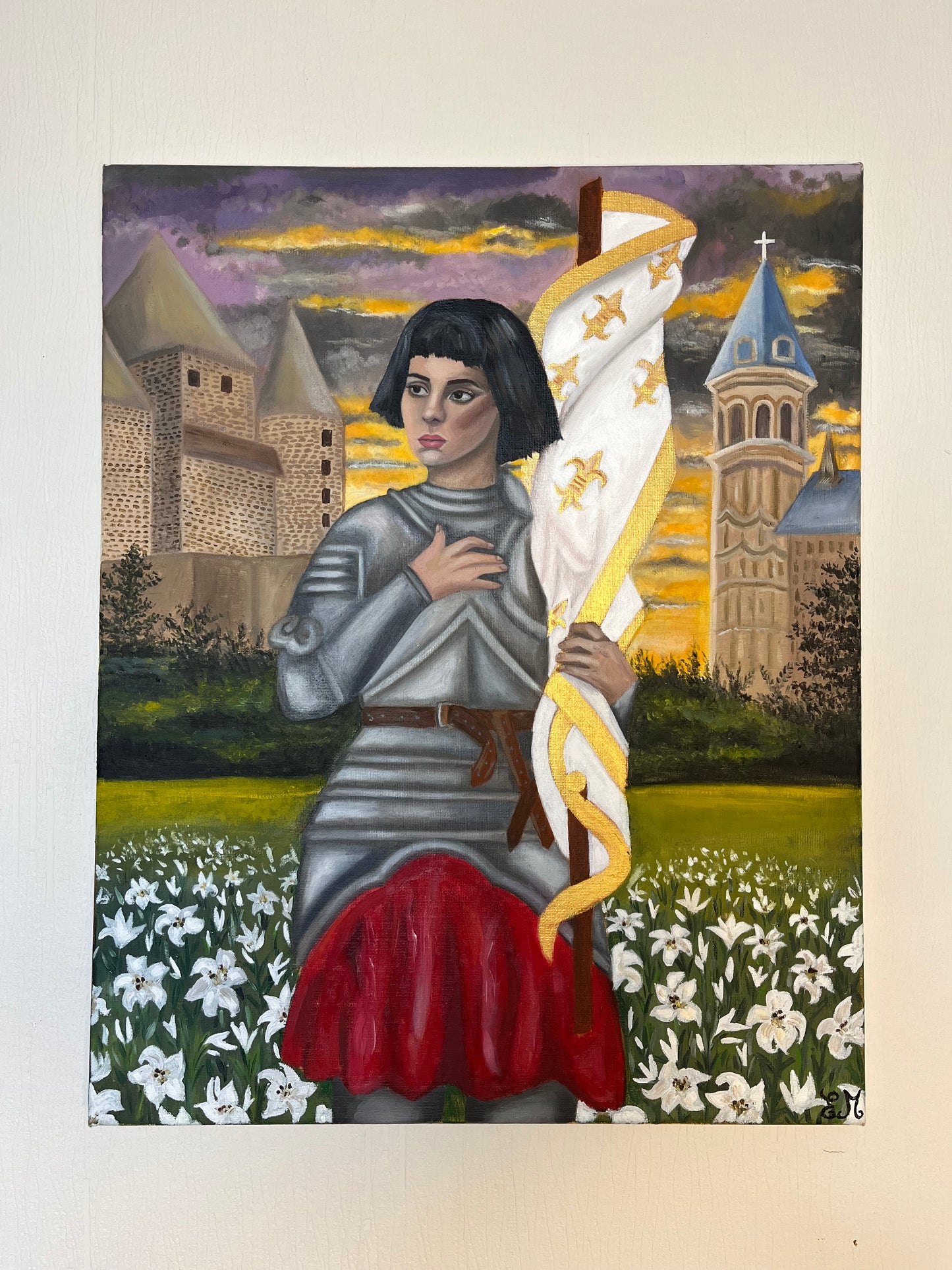 Tableau Sainte Jeanne d’Arc