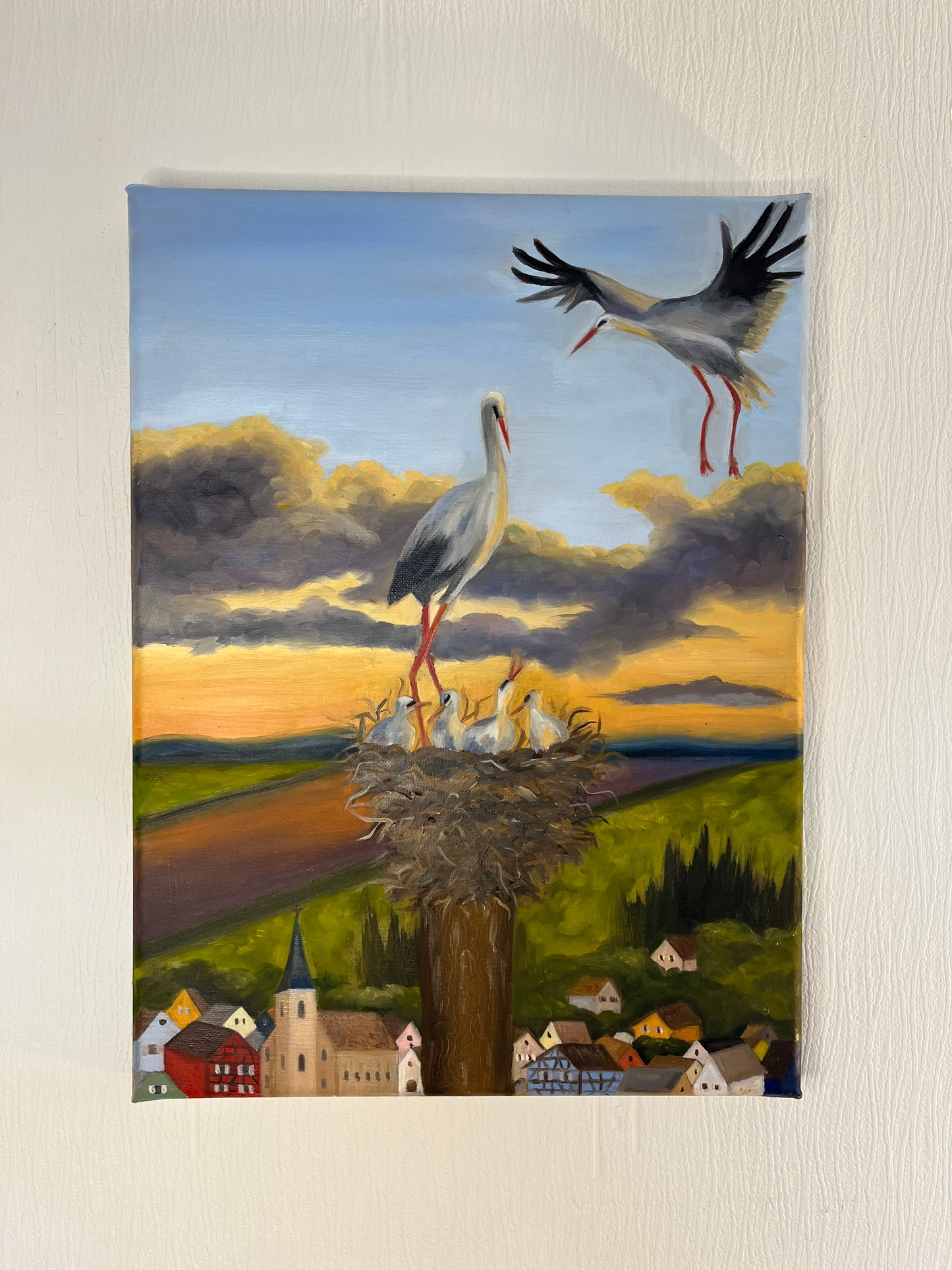 Tableau Les veilleurs de l'Alsace