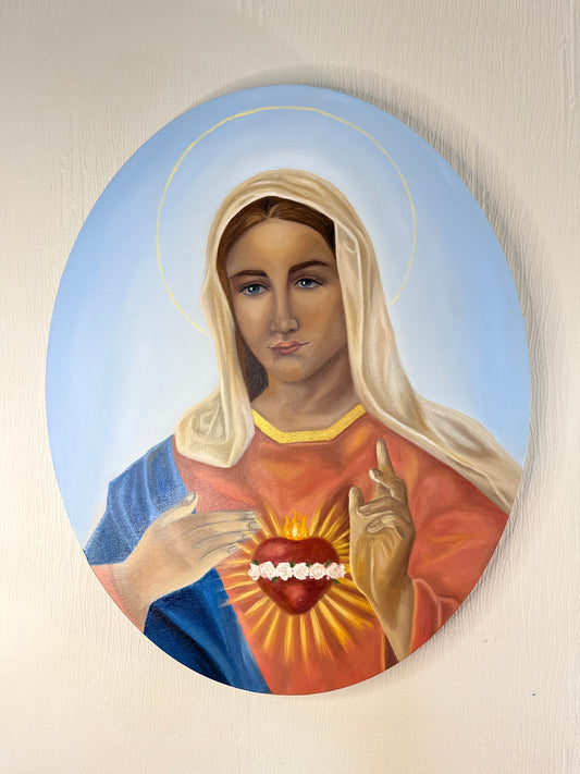 Tableau Le Cœur Immaculé de la Sainte Vierge
