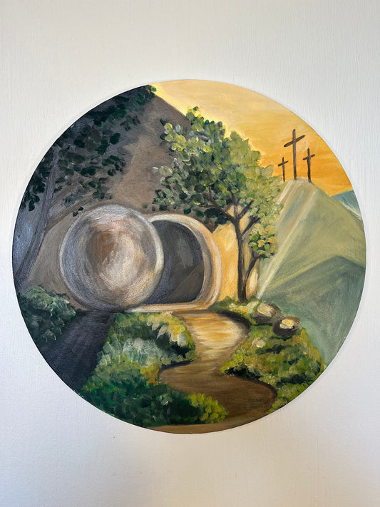 Tableau le tombeau vide