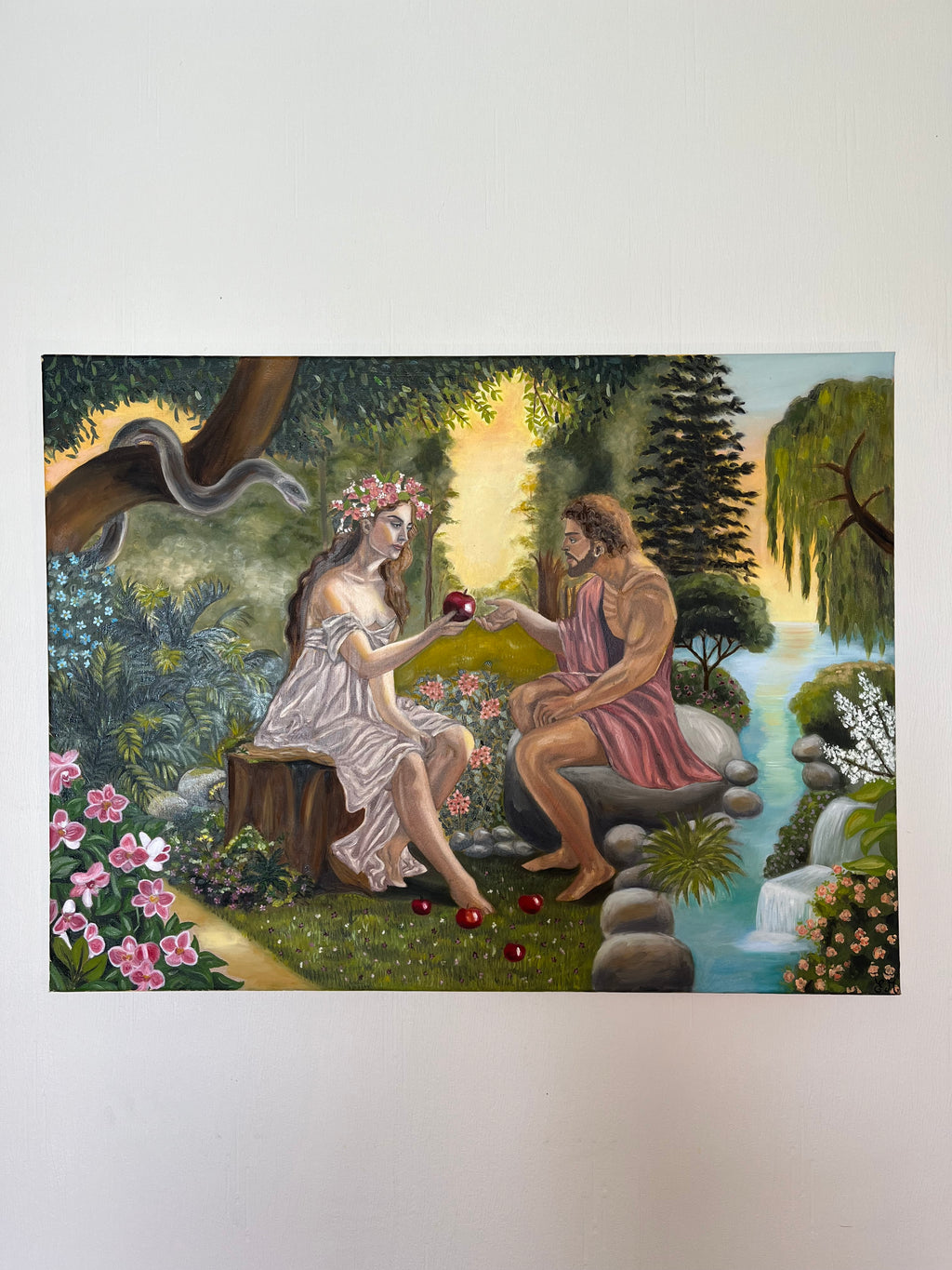 La tentation au jardin d'Eden
