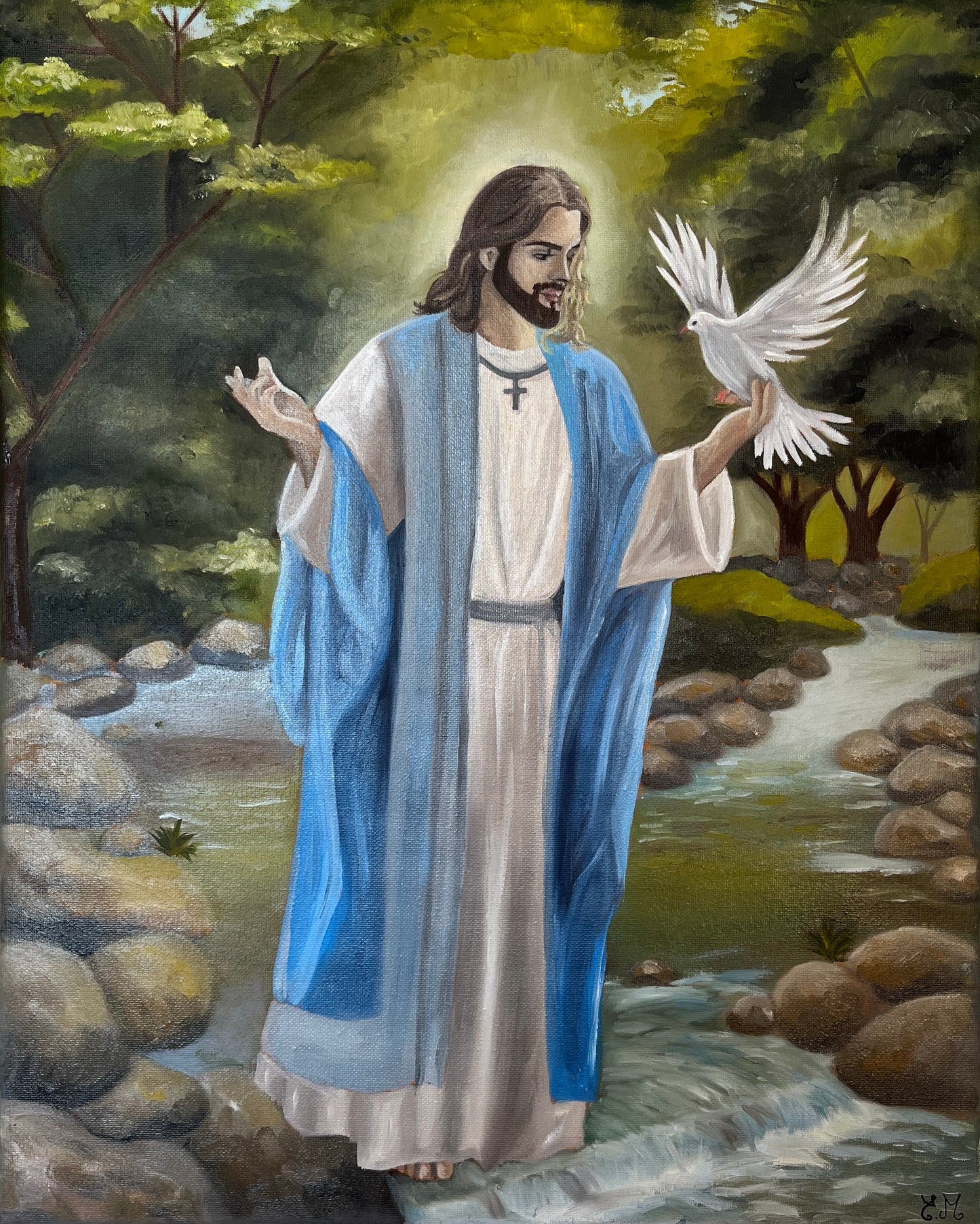 Tableau Esprit de lumière