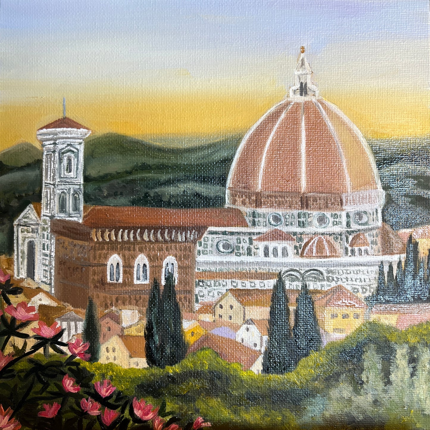 Tableau La cathédrale Santa Maria Del Fiore à Florence